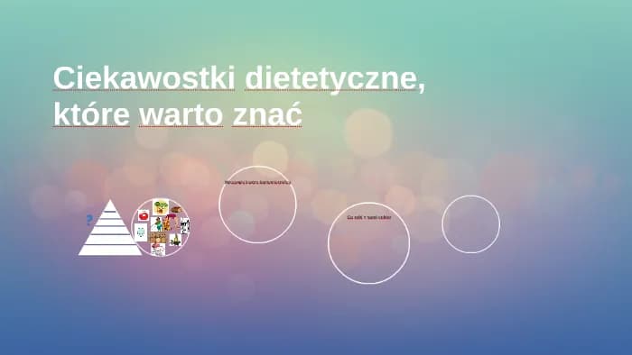 Ciekawostki dietetyczne, które warto znać – zaskakujące fakty o zdrowym odżywianiu